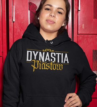 Damska bluza z kapturem DYNASTIA PIASTÓW